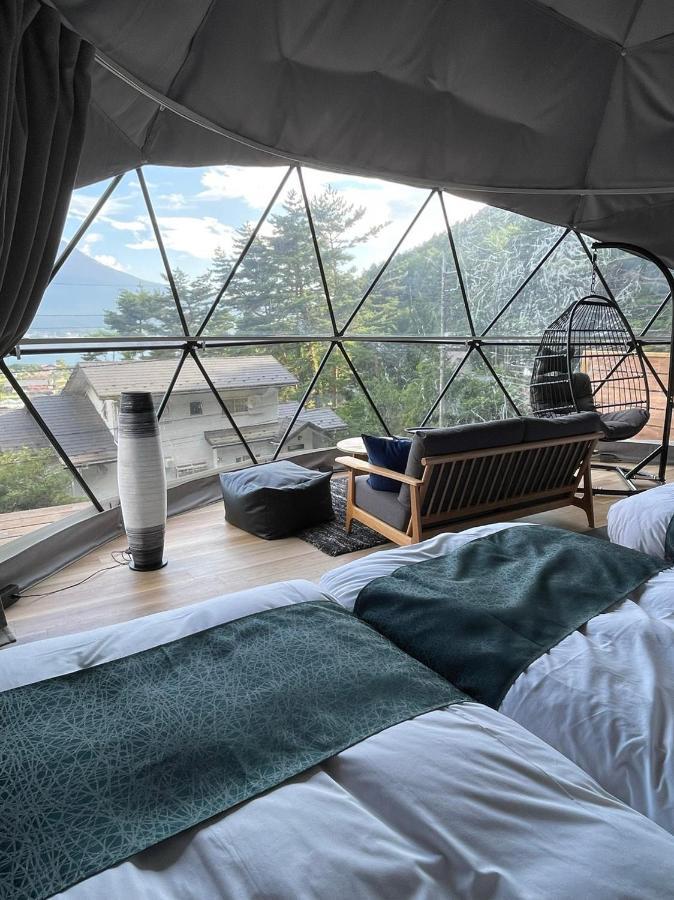 Mt.fujiグランピングテラス　嶺乃華 Luxury tent Fujikawaguchiko
